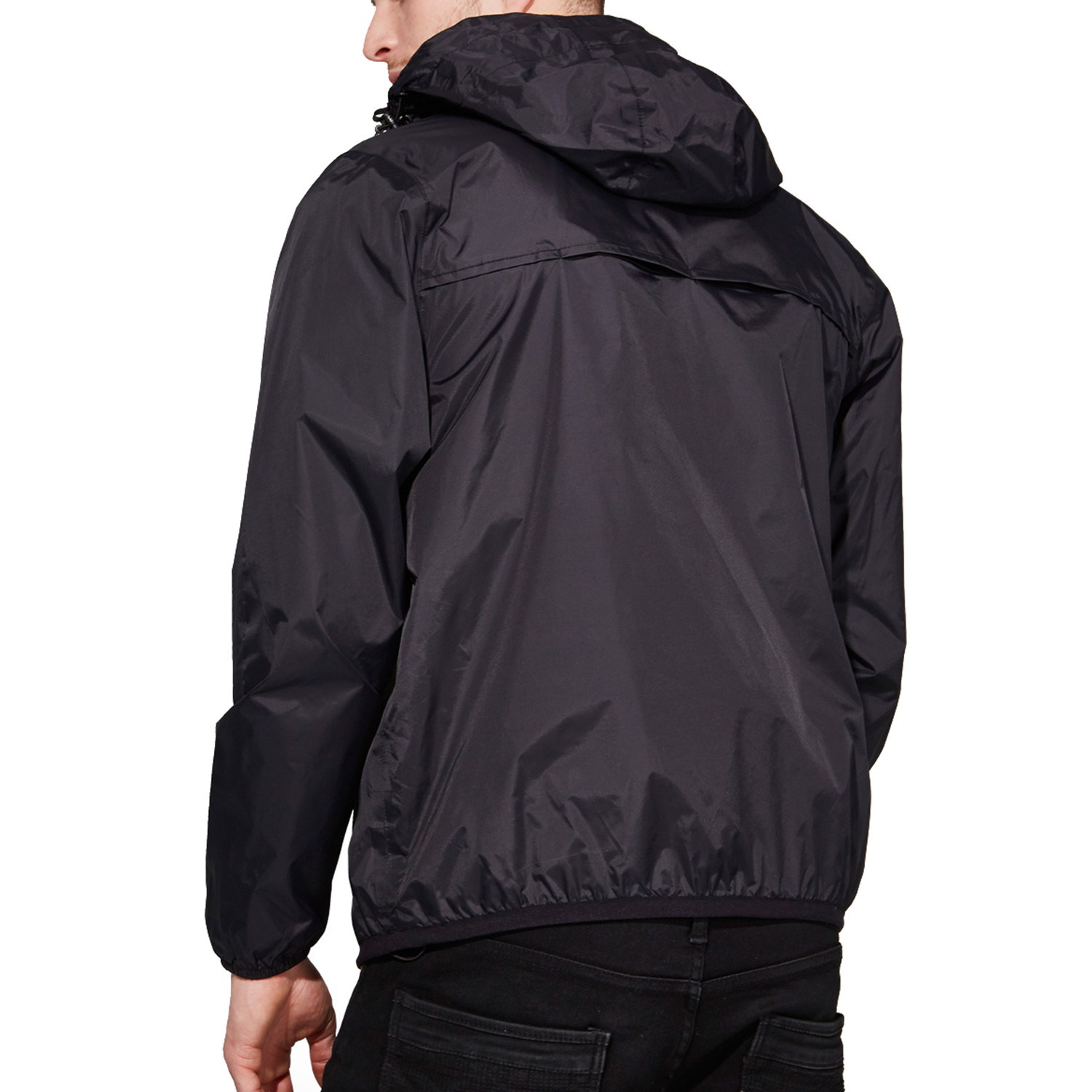 New Era // Quarter Zip Packable Jacket // Black (L) - Rare-T - Touch of ...