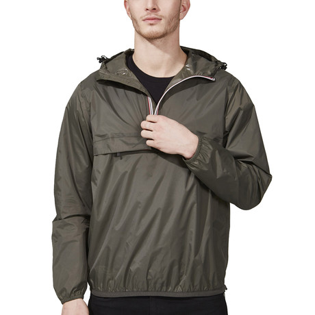 New Era // Quarter Zip Packable Jacket // Torba (XS)