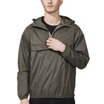 New Era // Quarter Zip Packable Jacket // Torba (M)