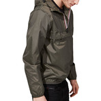 New Era // Quarter Zip Packable Jacket // Torba (XS)