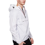 New Era // Quarter Zip Packable Jacket // White (XL)