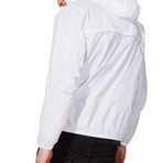 New Era // Quarter Zip Packable Jacket // White (XS)