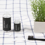 Charcoal Toothpaste // 3 Regular Bottles + 1 Mini Bottle