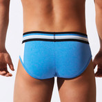 Asymmetric Sport Brief // Steel Blue (S)