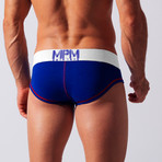 Double Seam Sport Brief // Blue (S)