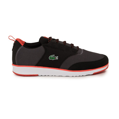 Light Sneakers // Black + Red (Euro: 42.5)
