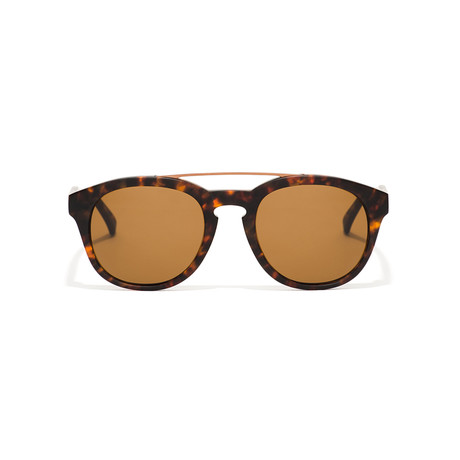 Anteka Sunglass // Tortoise Matte + Gold