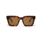Boris Sunglass // Tortoise Matte + Bronze