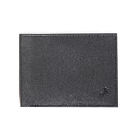 Leather Billfold Wallet // Black