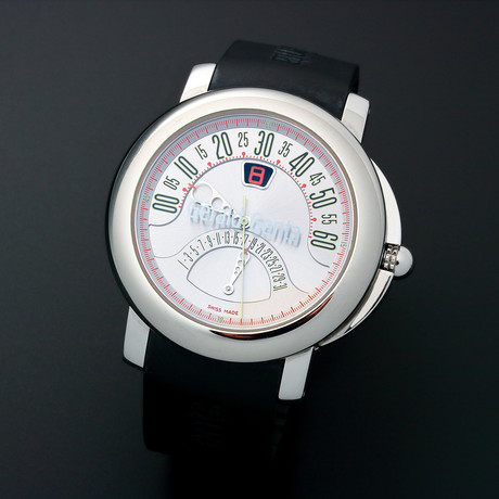 Gerald Genta Jump Hour Retrograde Automatic // BSP // Pre-Owned