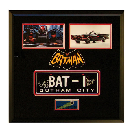 Batman // Signed License Plate