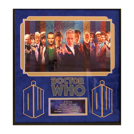 Dr. Who // Signed Poster
