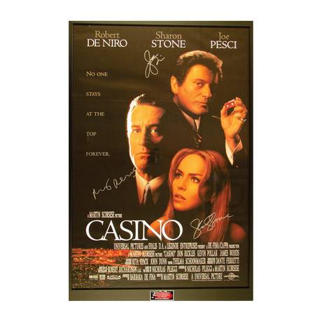 Casino // Signed Poster