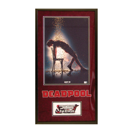 Deadpool // Signed Poster