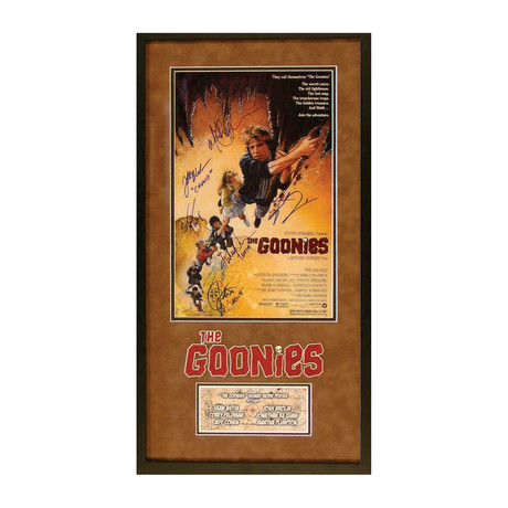 Goonies // Signed Poster
