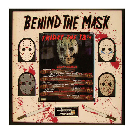 Friday The 13Th // "Behind the Mask" // Signed