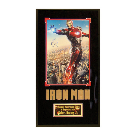Iron Man // Signed Poster