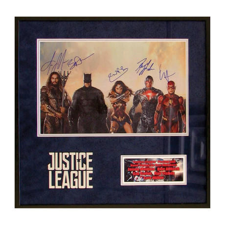 Justice League // Signed Poster