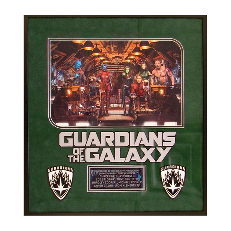 Guardians Of The Galaxy // Signed Poster