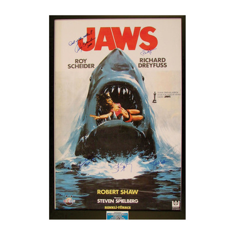Jaws // Signed Poster
