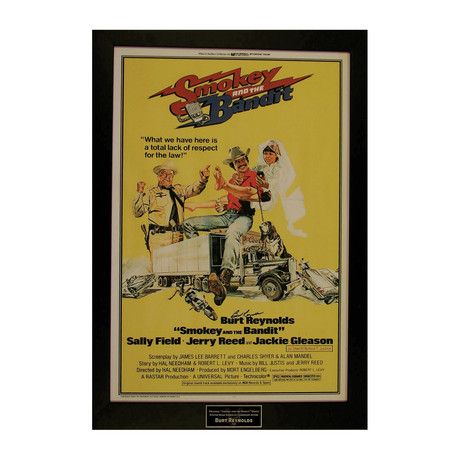 Smokey And The Bandit // Signed Poster