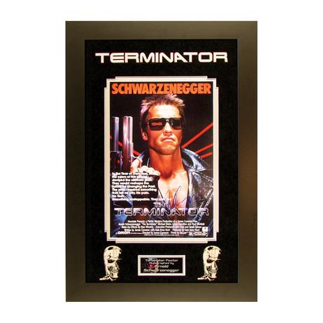 Terminator // Signed Poster
