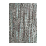 Cranstorm Aqua + Gray // Transitional (3'11" x 5'7")