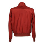 Silk Bomber Jacket // Red (M)