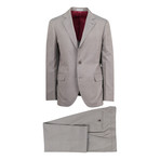 Niniano Wool Blend Suit // Brown (Euro: 46)