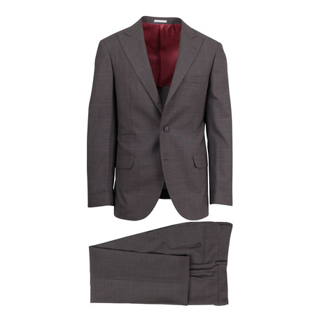 Arrigo Wool Blend Suit // Brown (Euro: 46)