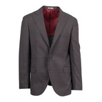 Tristano Wool Blend Suit // Brown (Euro: 50)
