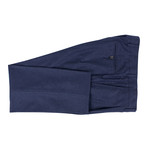 Check Cashmere Blend 3/2 Suit // Navy Blue (Euro: 46)