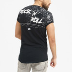 Skull Rock T-Shirt // Black (XL)