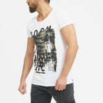 Rock + Military T-Shirt // White (2XL)