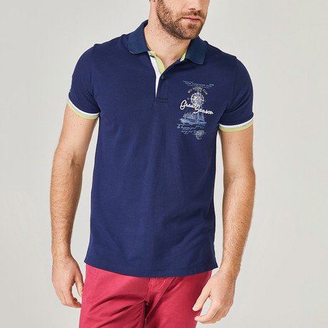Hebrides Polo // Navy (2XL)