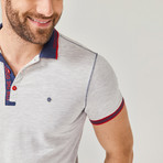 Jewell Polo // Snow Melange (L)