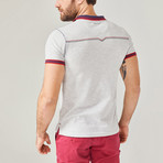 Jewell Polo // Snow Melange (L)