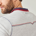 Jewell Polo // Snow Melange (L)