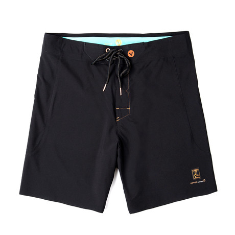 Coal Mine Boardshort // Black (34)