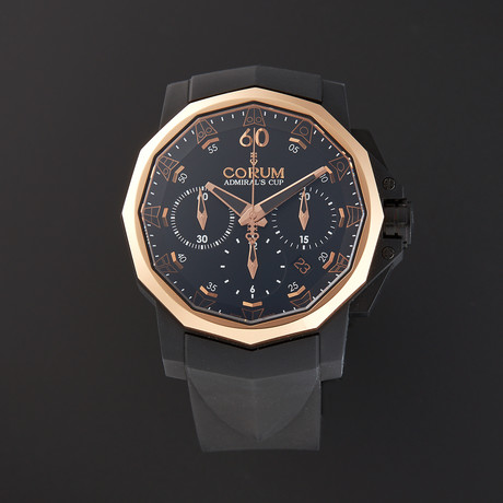 Corum Admiral's Cup Challenger Chronograph Automatic // 753.803.03/0371 AN22 // Store Display