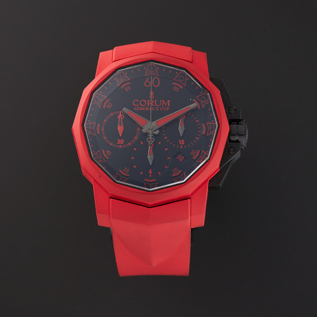 Corum Admiral's Cup Challenger Chronograph Automatic // 753.806.02/F376 AN31 // Store Display