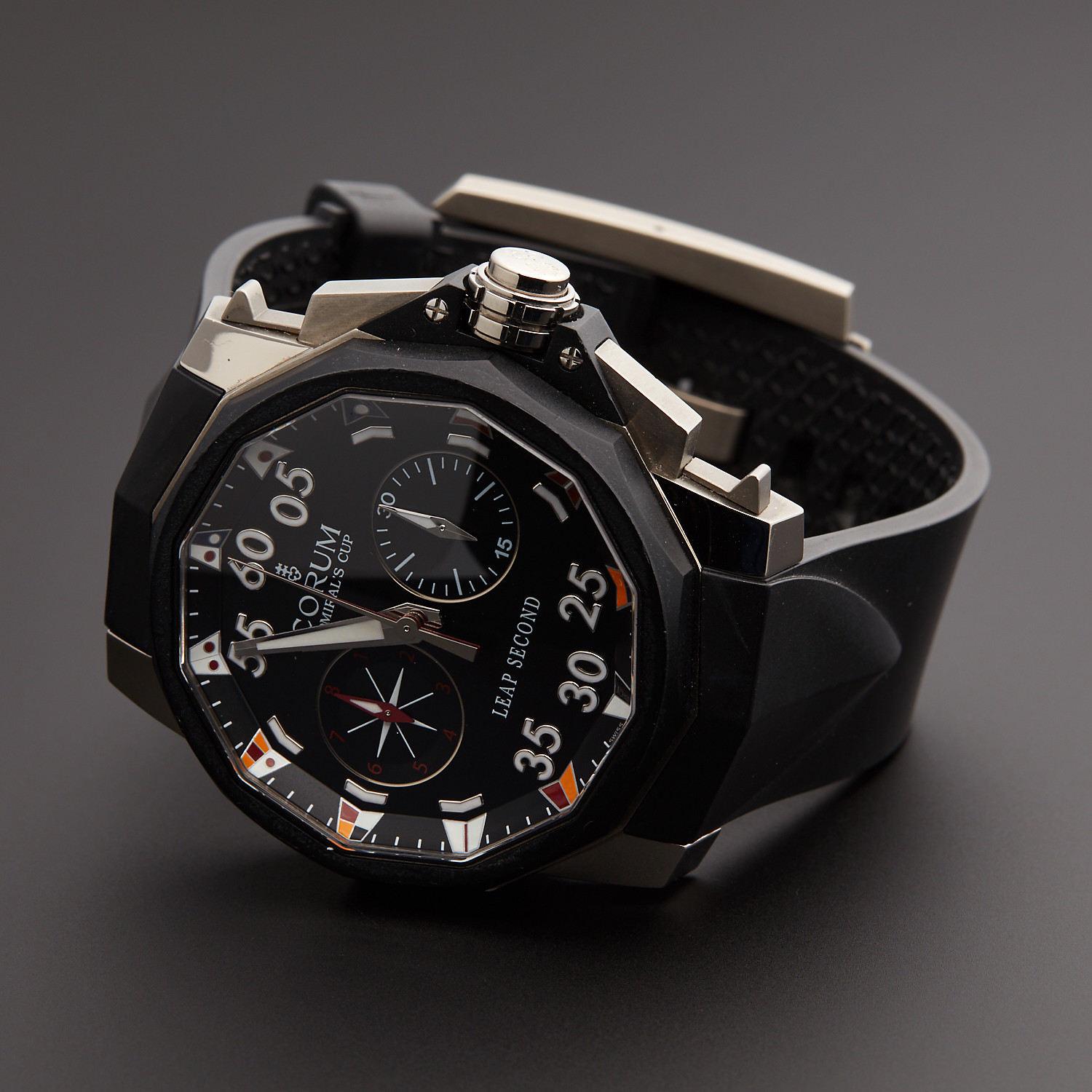 Corum Admiral's Cup Leap Second Chronograph Automatic // 895.931.06 ...