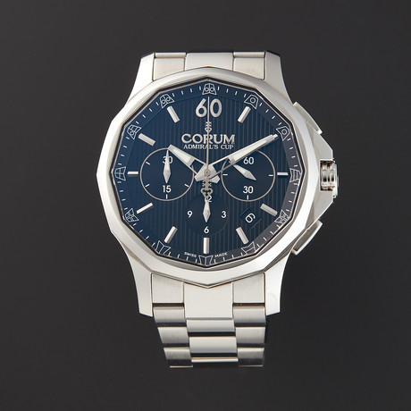 Corum Admiral's Cup Legend Chronograph Automatic // 984.101.20/V705 AN10 // Pre-Owned
