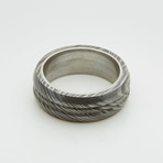 Damascus Ring // R-19 (8.5)