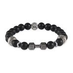 Barbell // Black Stone + White Gold
