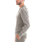Sweater Single Button // Gray (S)