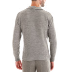 Sweater Single Button // Gray (S)