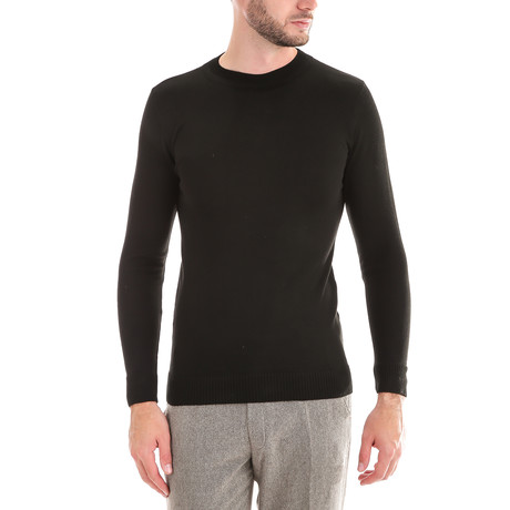 Sweater // Solid Black (S)