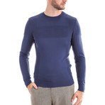 Wool Sweater // Blue (2XL)