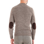Quarter Zip Sweater // Cappuccino (M)